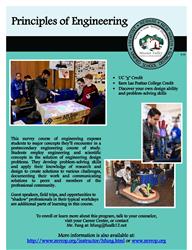 Principles of Engineering IHS Program Flier